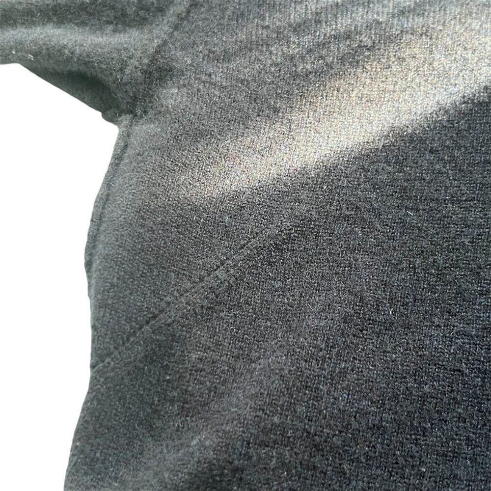 Zadig & Voltaire Nox Star Patch 100% Cashmere Hooded Sweater Black XS luxury - Picture 10 of 16